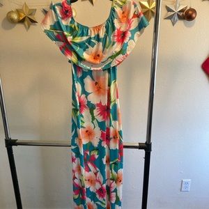 Floral maxi dress
